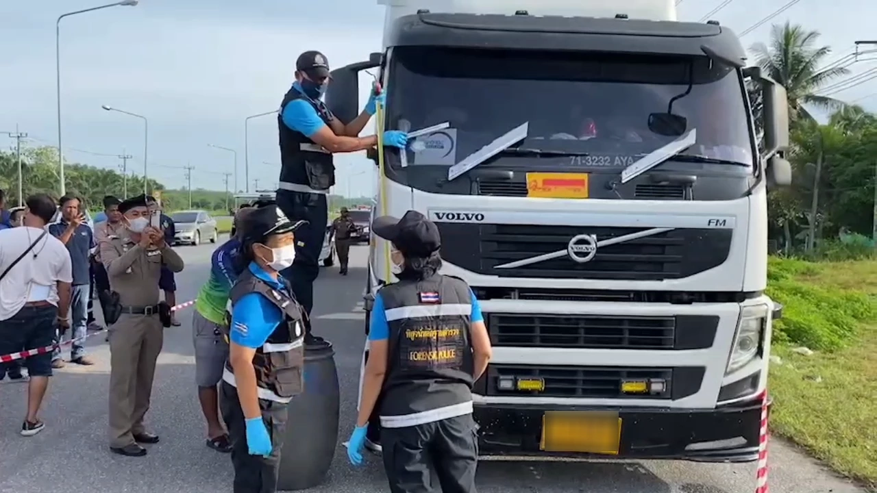 รู้แล้ว! ปมถล่มยิง 17 รู รถกระบะจอดรอ ประกบยิงเทรลเลอร์พรุน ขัดแย้งส่วนตัว