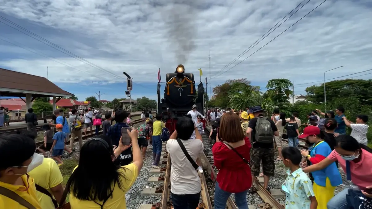 รฟท. เดินรถจักรไอน้ำขบวนพิเศษ เฉลิมพระเกียรติ พระบาทสมเด็จพระเจ้าอยู่หัว