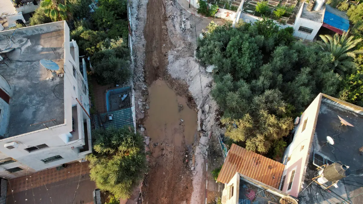 อิสราเอลโจมตีทางอากาศถล่มกาซา-ถอนกำลังจากเจนิน