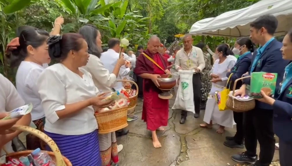 กรมอุทยานแห่งชาติฯ จัดงานรำลึก 5 ปี กู้ภัยถ้ำหลวง ทำบุญอุทิศแด่ผู้ล่วงลับ
