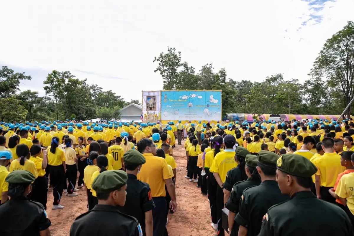 ผบ.ตร.นำชาวชัยภูมิ ปลูกป่าเฉลิมพระเกียรติฯ