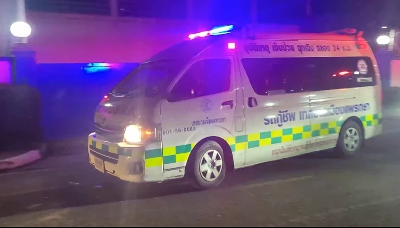 3 โจ๋ปากน้ำ ซิ่ง จยย.กลางดึก ถูกอริต่างสถาบัน ขี่รถไล่ยิง จนล้มกลิ้งกลางถนน