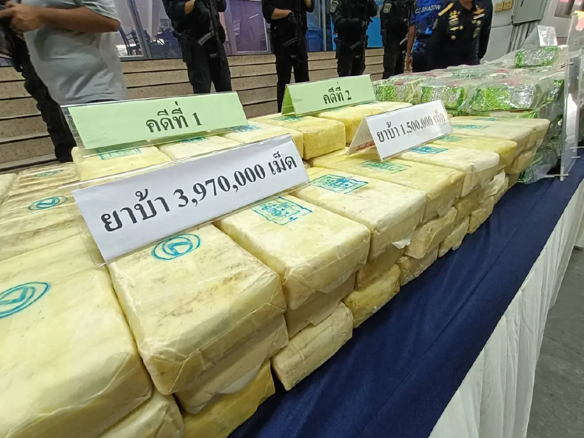 ปส.สกัดเครือข่ายยาเสพติดทั่วประเทศ ยึดยาบ้า 6.7 ล้าน ไอซ์ 301 กิโล