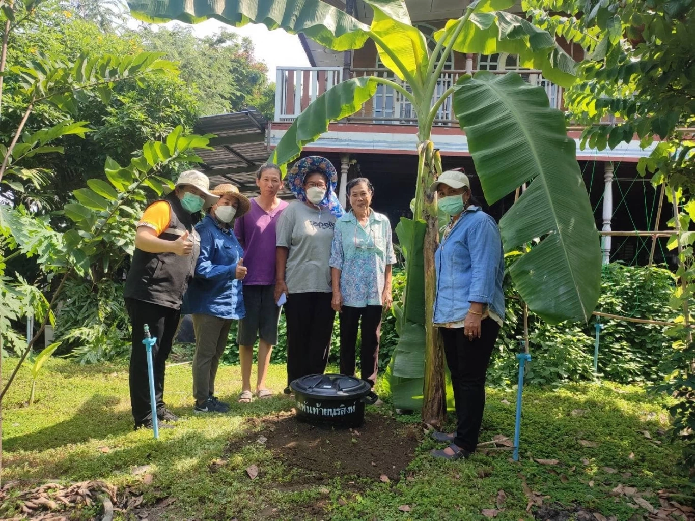 ถังขยะเปียกลดโลกร้อน เปลี่ยนขยะเปียกเป็นเงิน ผ่านการขายคาร์บอนเครดิต