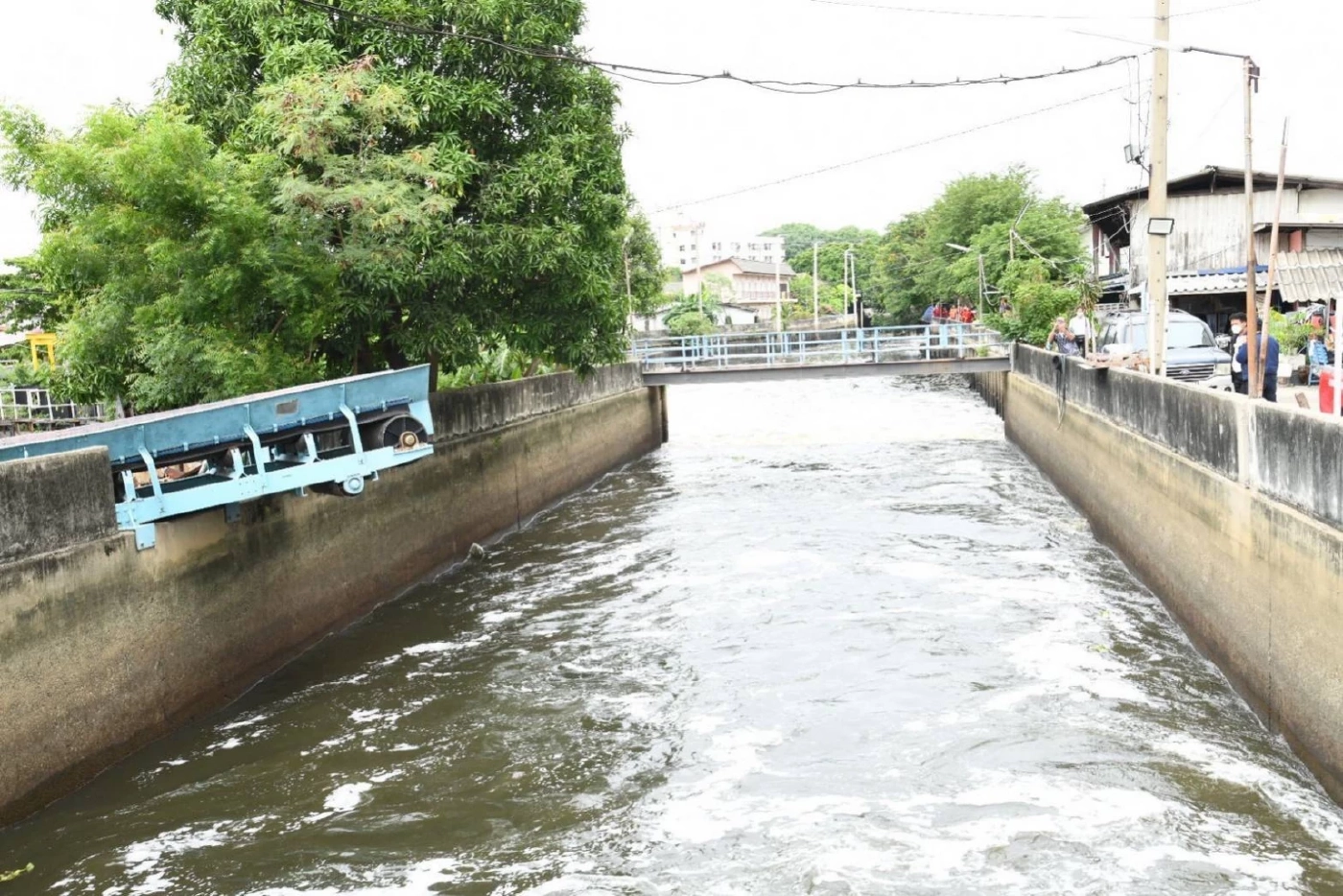 สทนช.ลุยแก้น้ำท่วมปากน้ำ เร่งระบายเชื่อมต่อกรุงเทพฯ