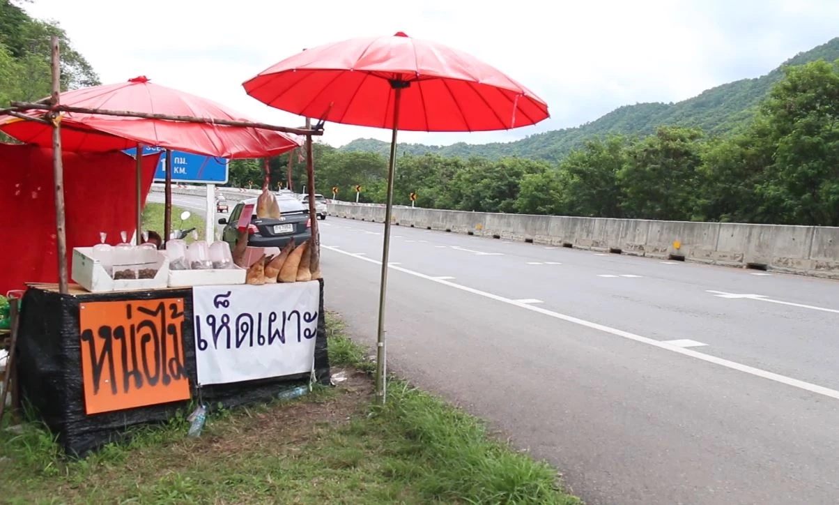 วิจารณ์สนั่น! สาวเปลือยอกทำคอนเทนต์ขายเห็ดเผาะ คาดโฆษณาเว็บพนัน