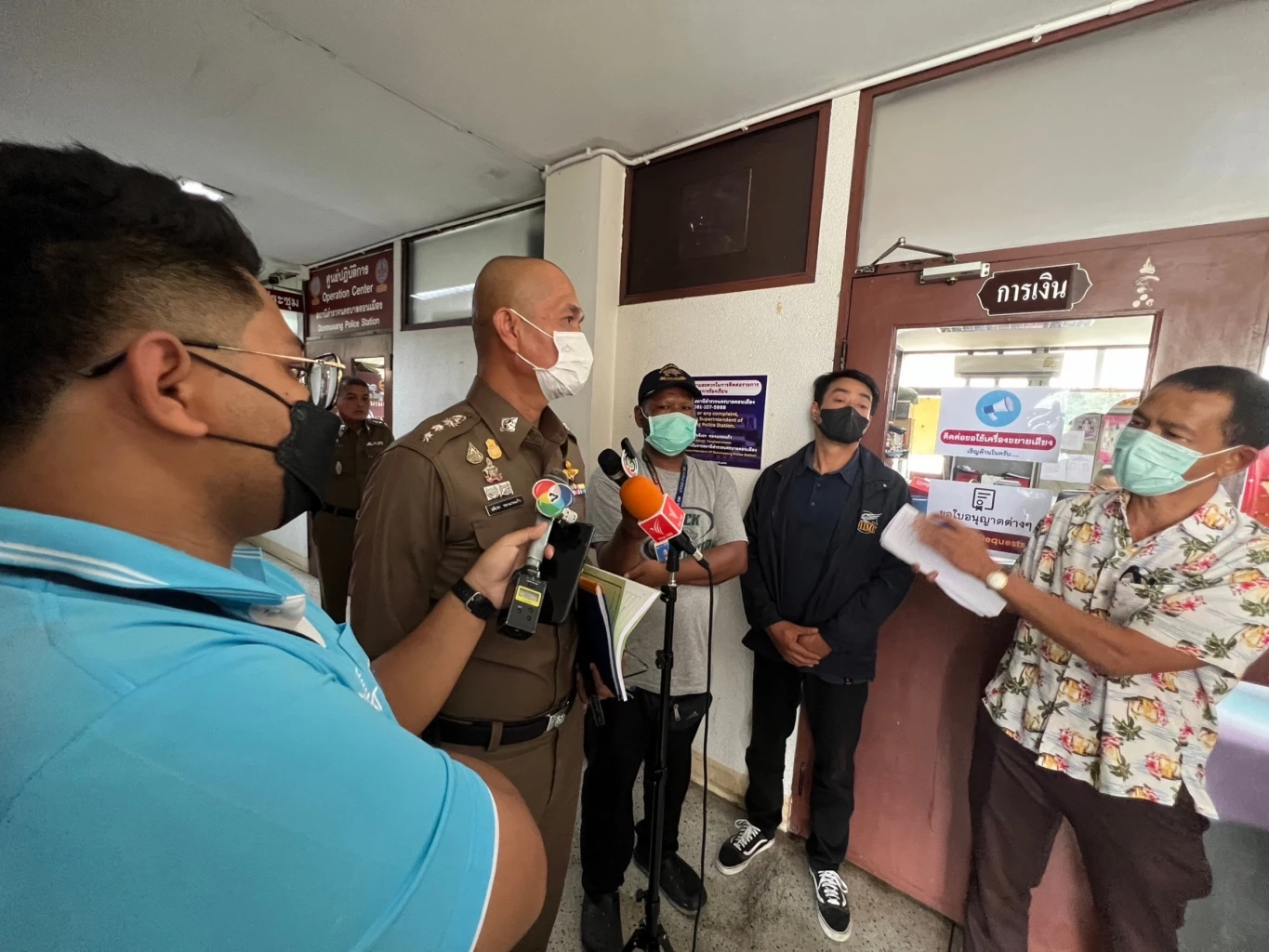 ผกก.ดอนเมืองประชุมเร่งประสานพยานหลักฐาน คดีทางเลื่อนสนามบิน