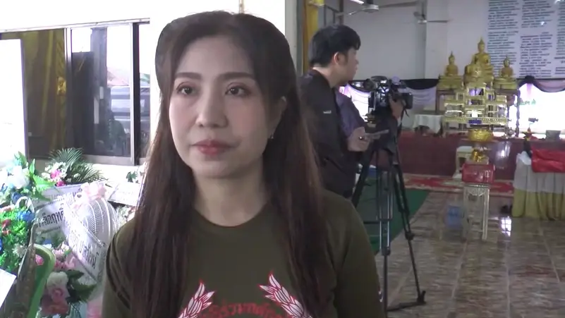 น.ส.ธิดา มะกอกเดิม อาสาสมัคร ร่วมกตัญญู ที่เข้าไปช่วยเหลือ