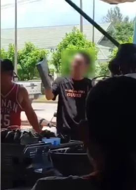 ตม.เฝ้าระวังพฤติกรรมหนุ่มเกาหลี ป่วนตลาดด่าแม่ค้า ล่าสุดโผล่อุดรฯ