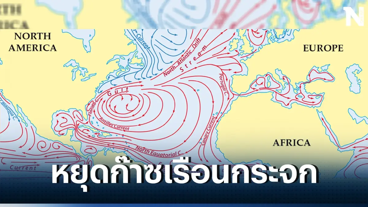 กระแสน้ำในมหาสมุทรแอตแลนติกกำลังอยู่ในขั้นวิกฤต อาจหายไปในปี 2050