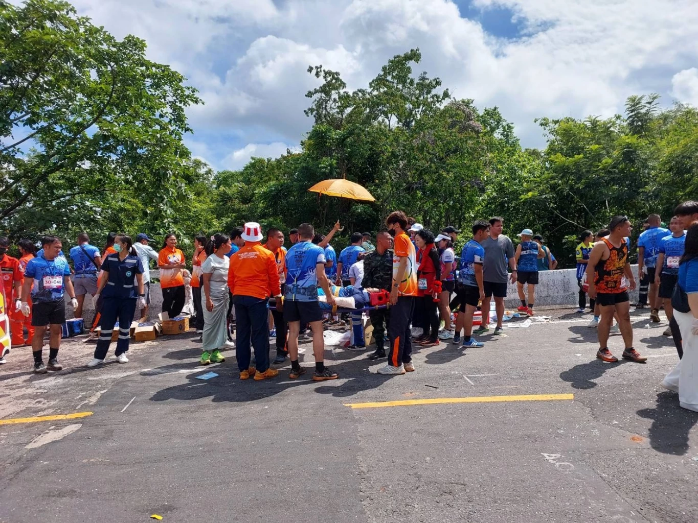 กรมขนส่ง ตรวจสภาพรถบัสรับส่งนักวิ่ง ดิ่งเหวดับ 4 พบเป็นรถปลดประจำการกองทัพ