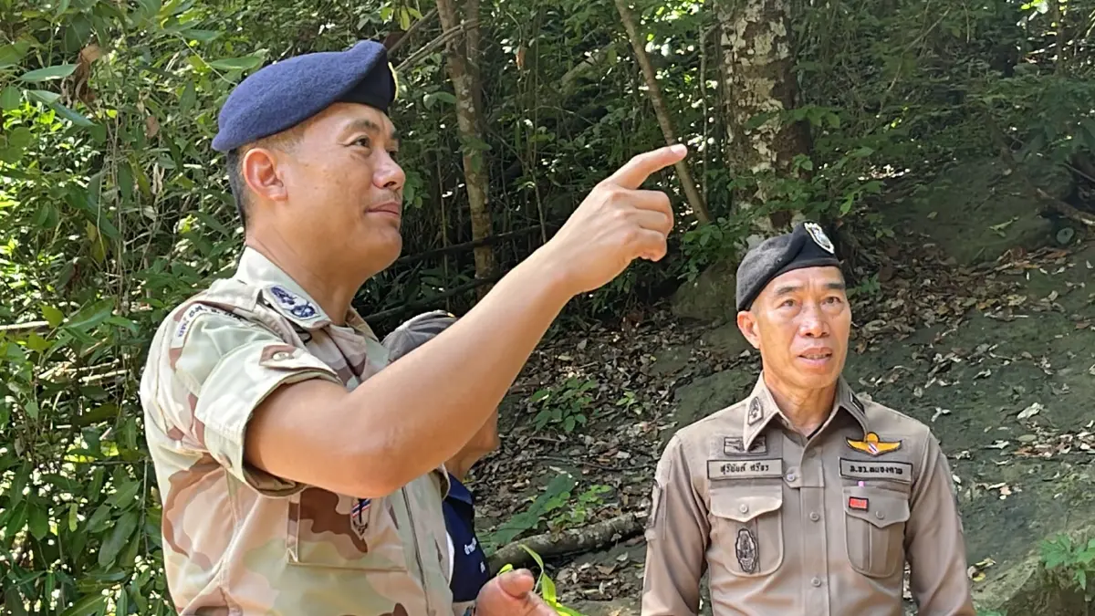 "น้ำตกธารทอง" พร้อมรับนักท่องเที่ยว นอภ.ลุยเอง ลงพื้นที่ตรวจความเรียบร้อย