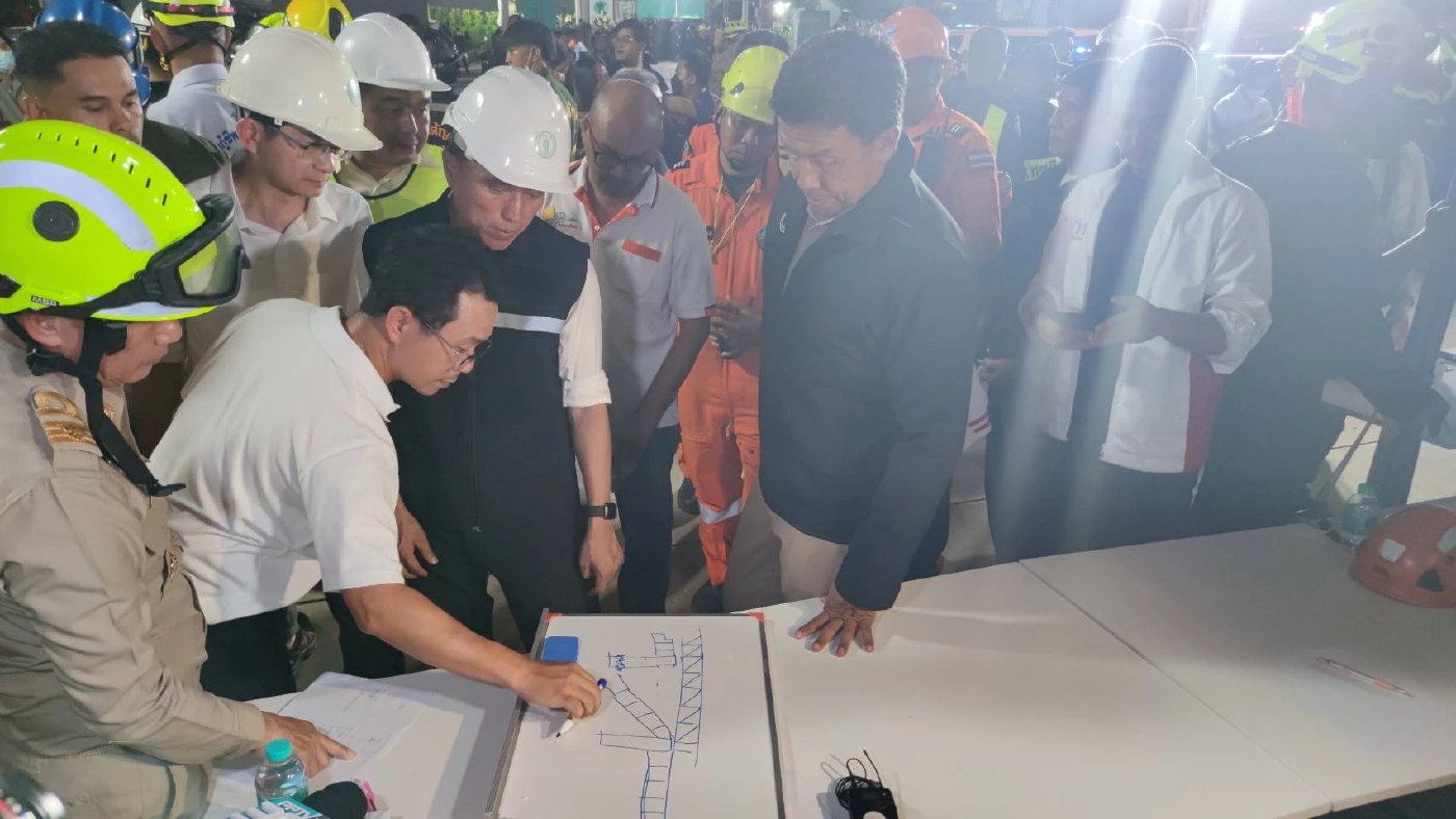 ผู้ว่าฯชัชชาติ คาด คานถล่มไม่ใช่เหตุสุดวิสัย ก่อสร้างผิดปกติ