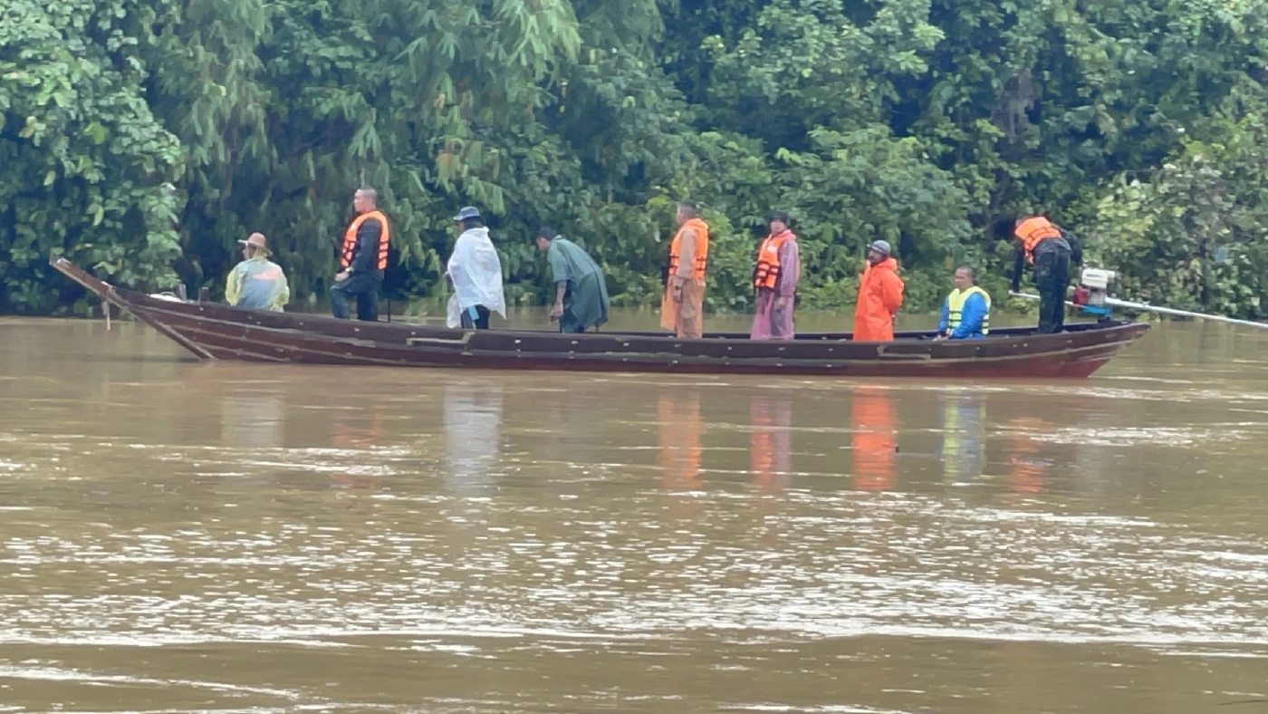 ยังไร้วี่แวว "สิบเอก" ถูกขบวนการขนยางเถื่อน ทำร้ายหายไปในแม่น้ำกระบุรี