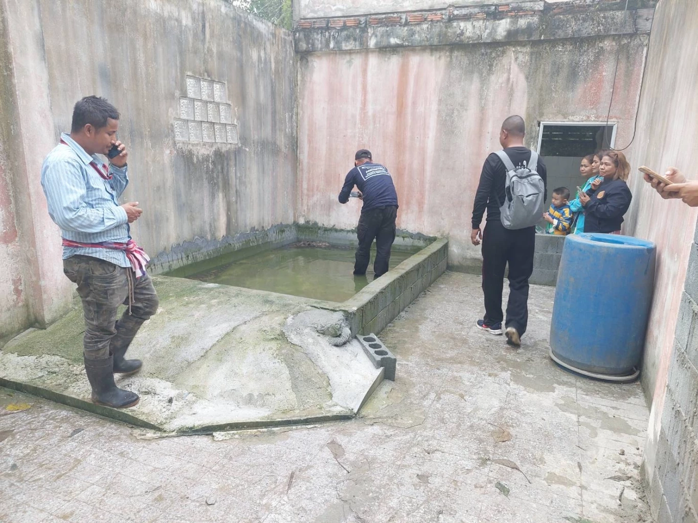 จับได้แล้ว 6 ตัว จระเข้หลุดบ่อเลี้ยง ด้าน จนท.ประมง เตรียมแจ้งความเจ้าของบ่อ