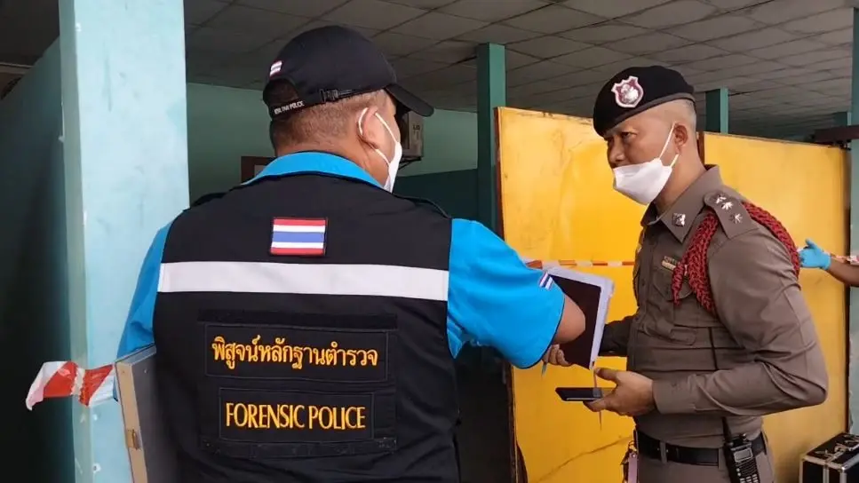 สยอง! พบร่างสาวใหญ่ ถูกรัดคอหมกรีสอร์ตเมืองคอน