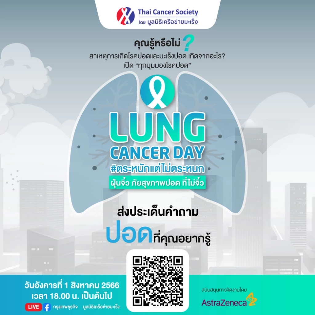 คุณรู้หรือไม่?  สาเหตุการเกิดโรคปอด และมะเร็งปอด เกิดจากอะไร?