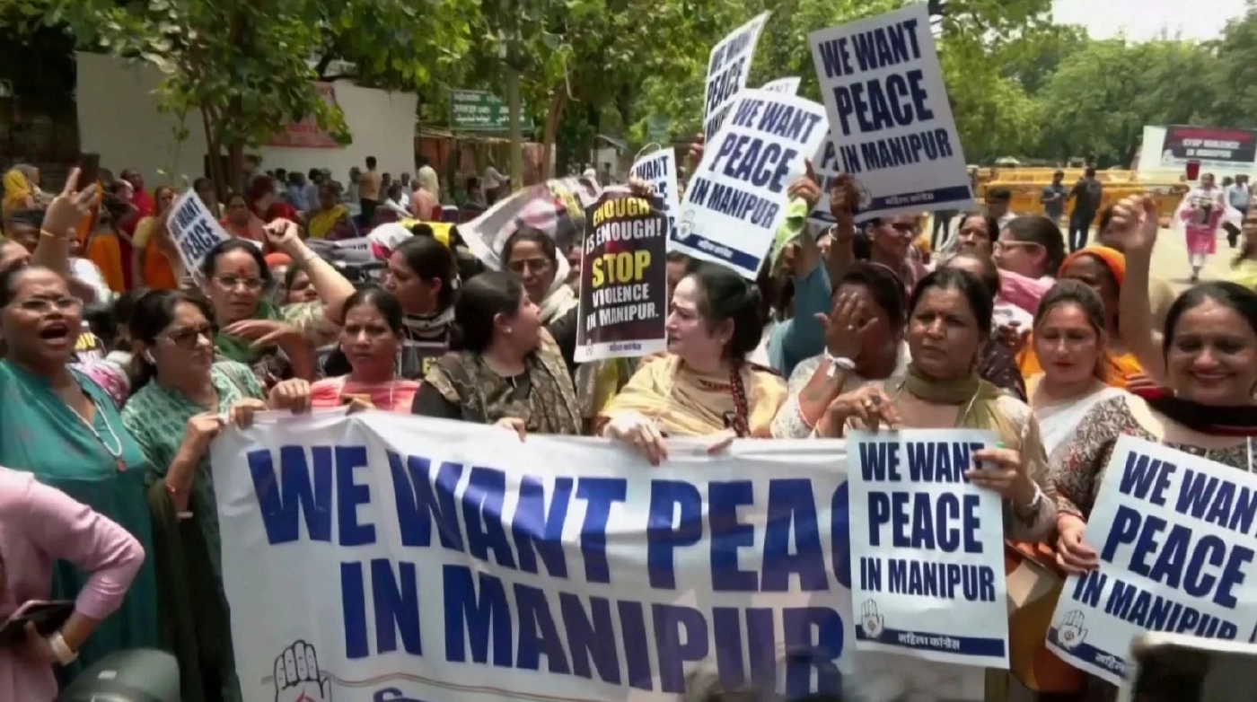 อินเดียร้อนเป็นไฟหลังเหตุ 'อัปยศ' ที่มณีปุระ