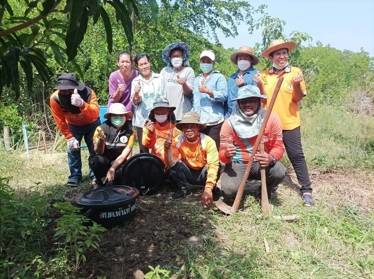 ถังขยะเปียกลดโลกร้อน เปลี่ยนขยะเปียกเป็นเงิน ผ่านการขายคาร์บอนเครดิต