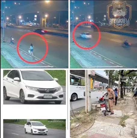 รวบหนุ่มแสบ ทำตัวเป็นพลเมืองดี ช่วยหญิงรถตกข้างทาง สุดท้ายออกลายชิงรถหนี