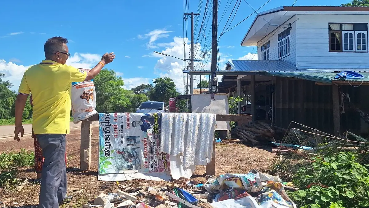 หวิดเหินชนบ้านรอบ2 เพื่อนบ้านเผยสิ่งลี้ลับ เชื่อช่วยเจ้าของบ้านแคล้วคลาด