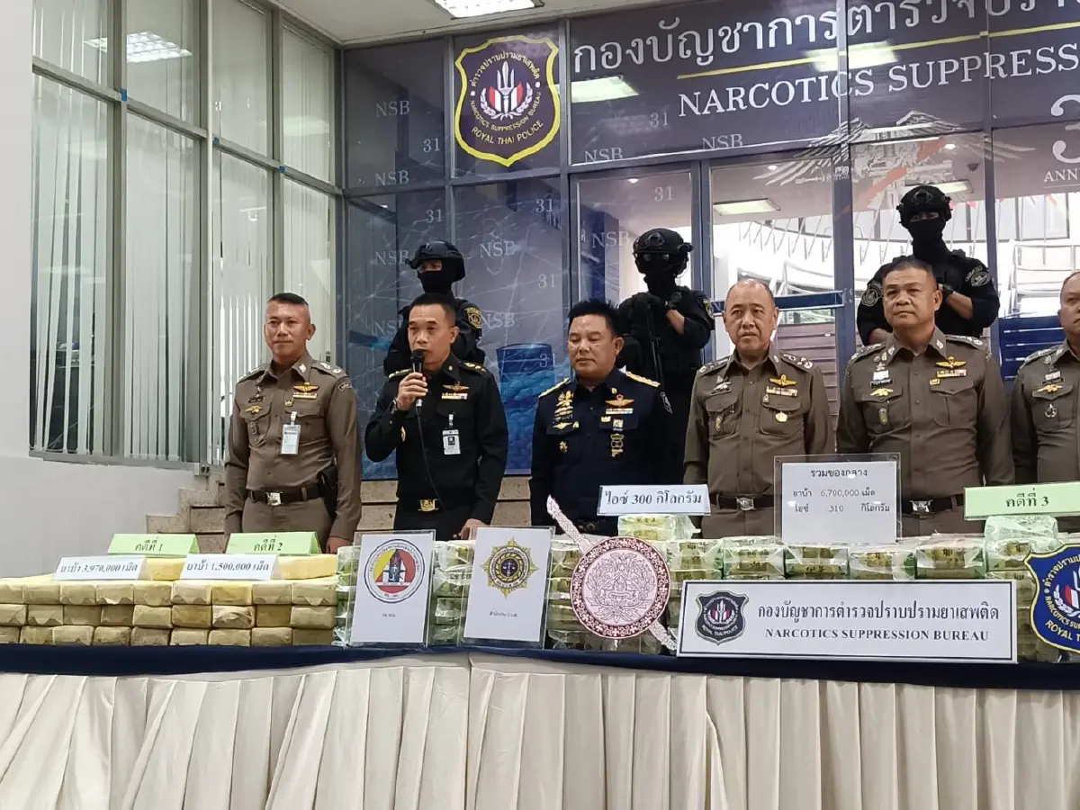 ปส.สกัดเครือข่ายยาเสพติดทั่วประเทศ ยึดยาบ้า 6.7 ล้าน ไอซ์ 301 กิโล