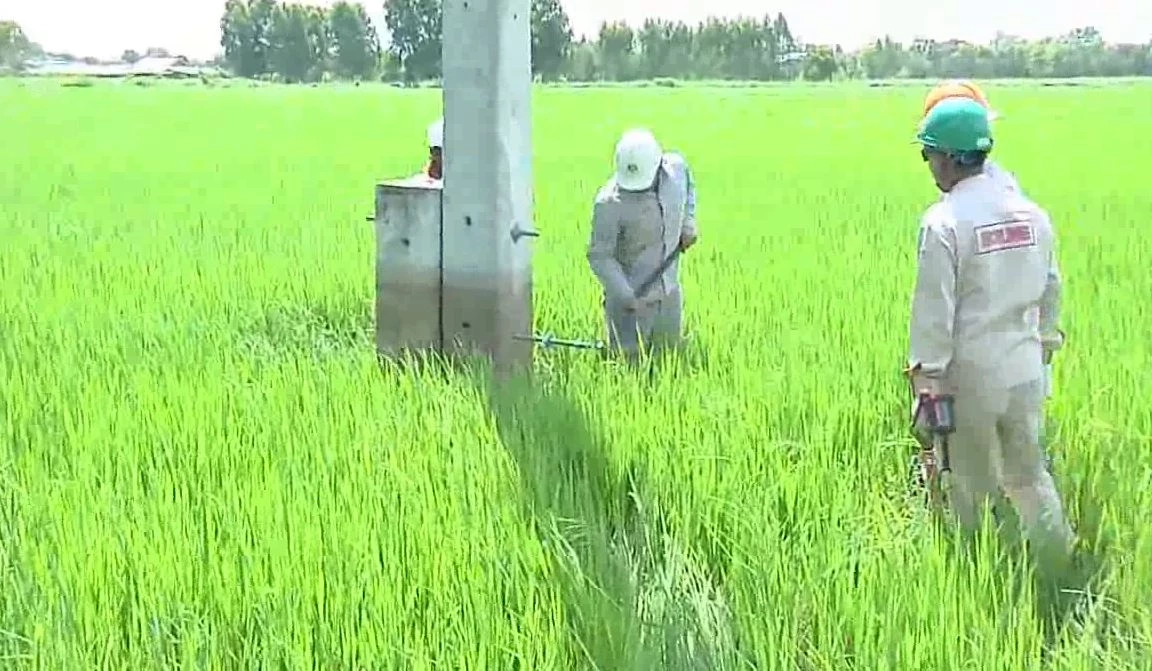 เจ้าหน้าที่เข้าแก้ไขหลังโจรมาขโมยน็อตสตับตอม่อ