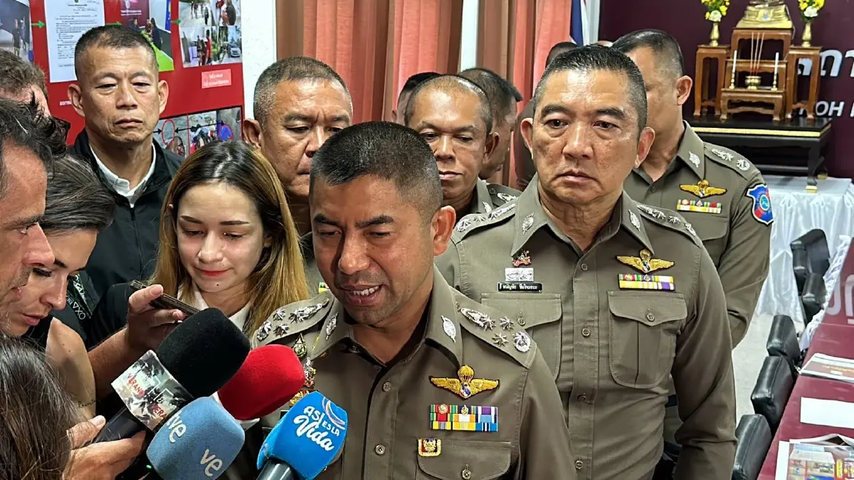 “บิ๊กโจ๊ก” แถลงปิดคดีฆ่าหั่น นทท.โคลอมเบีย บนเกาะพงัน