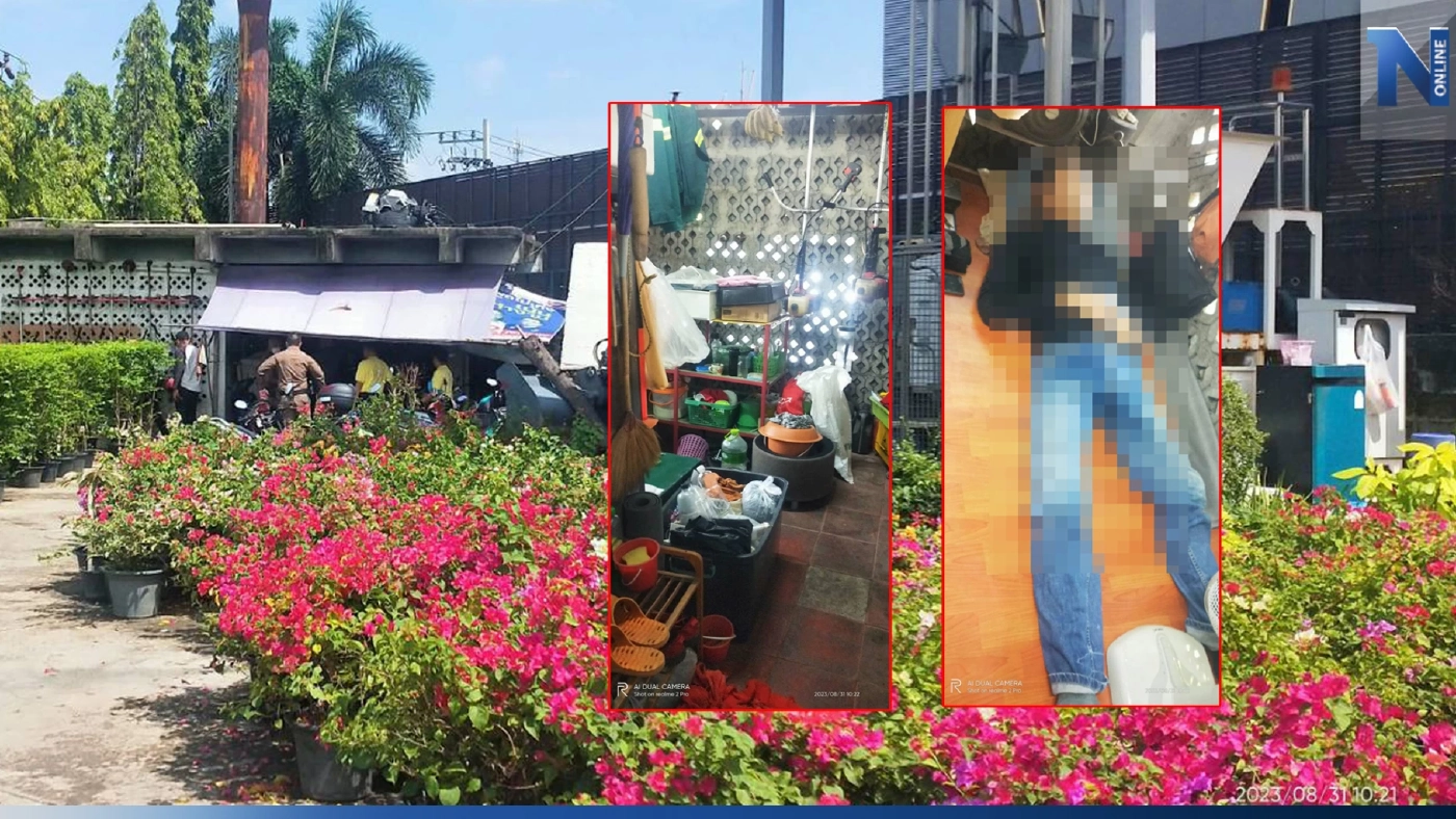 สลด คนสวนลูกจ้าง กทม.ป่วยรุมเร้า คว้าลูกโม่เป่าขมับดับคา สนง.เขตลาดพร้าว