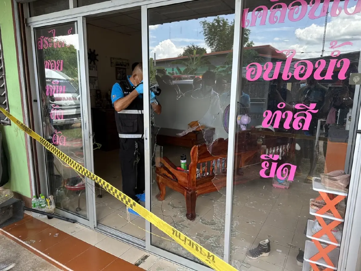 รวบแล้ว! หนุ่มใหญ่หึงโหด บุกยิงช่างเสริมสวยดับคาร้าน