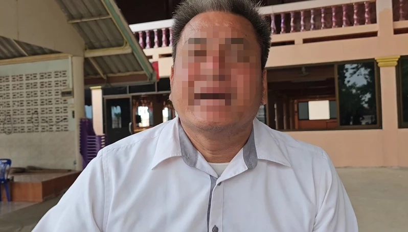 นายฐกร ยืนยารัตน์ อายุ 48 ปี ชาวบ้านที่เห็นเหตุการณ์ 