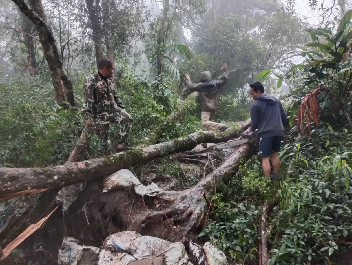 อช.ภูสอยดาว ประกาศปิดท่องเที่ยว ฝนตกหนัก ดินสไลด์ เฝ้าระวังน้ำป่าถล่ม 