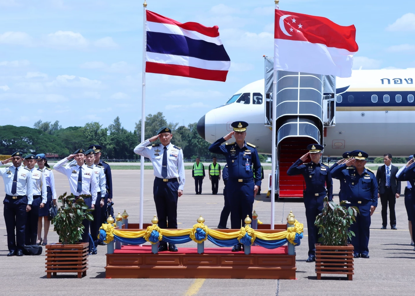 ครบรอบ 40 ปี ฝึกผสมระหว่างกองทัพอากาศ-กองทัพอากาศสิงคโปร์