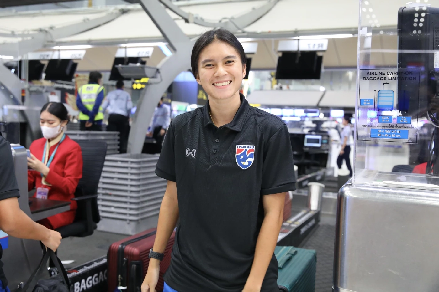 "ฟุตบอลหญิงทีมชาติไทย" ลัดฟ้าเตรียมอุ่นแข้ง "ฮ่องกง" ก่อนลุยเอเชียนเกมส์