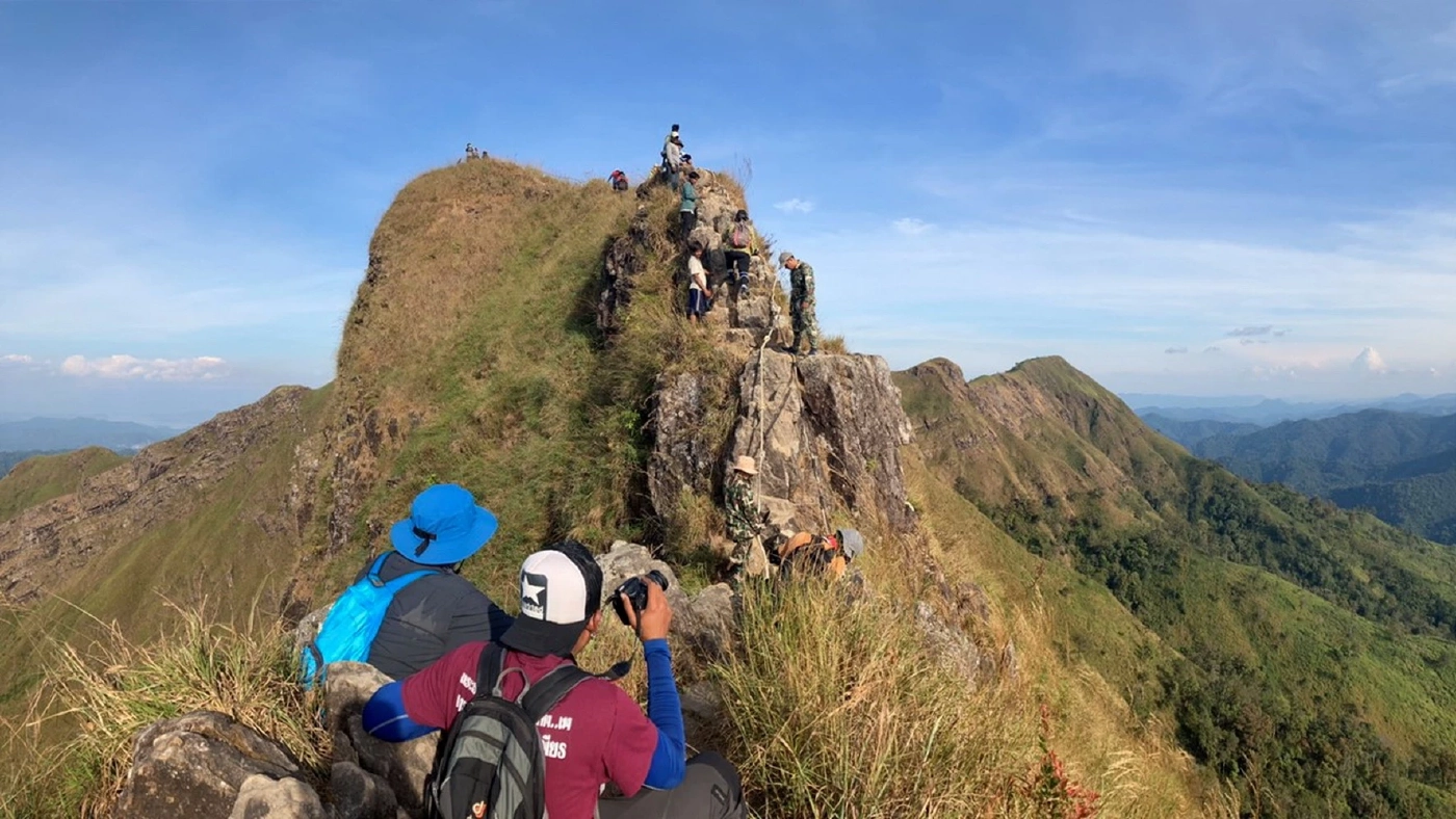 "เขาช้างเผือก" อุทยานแห่งชาติทองผาภูมิ จุดชมวิว 360 องศา