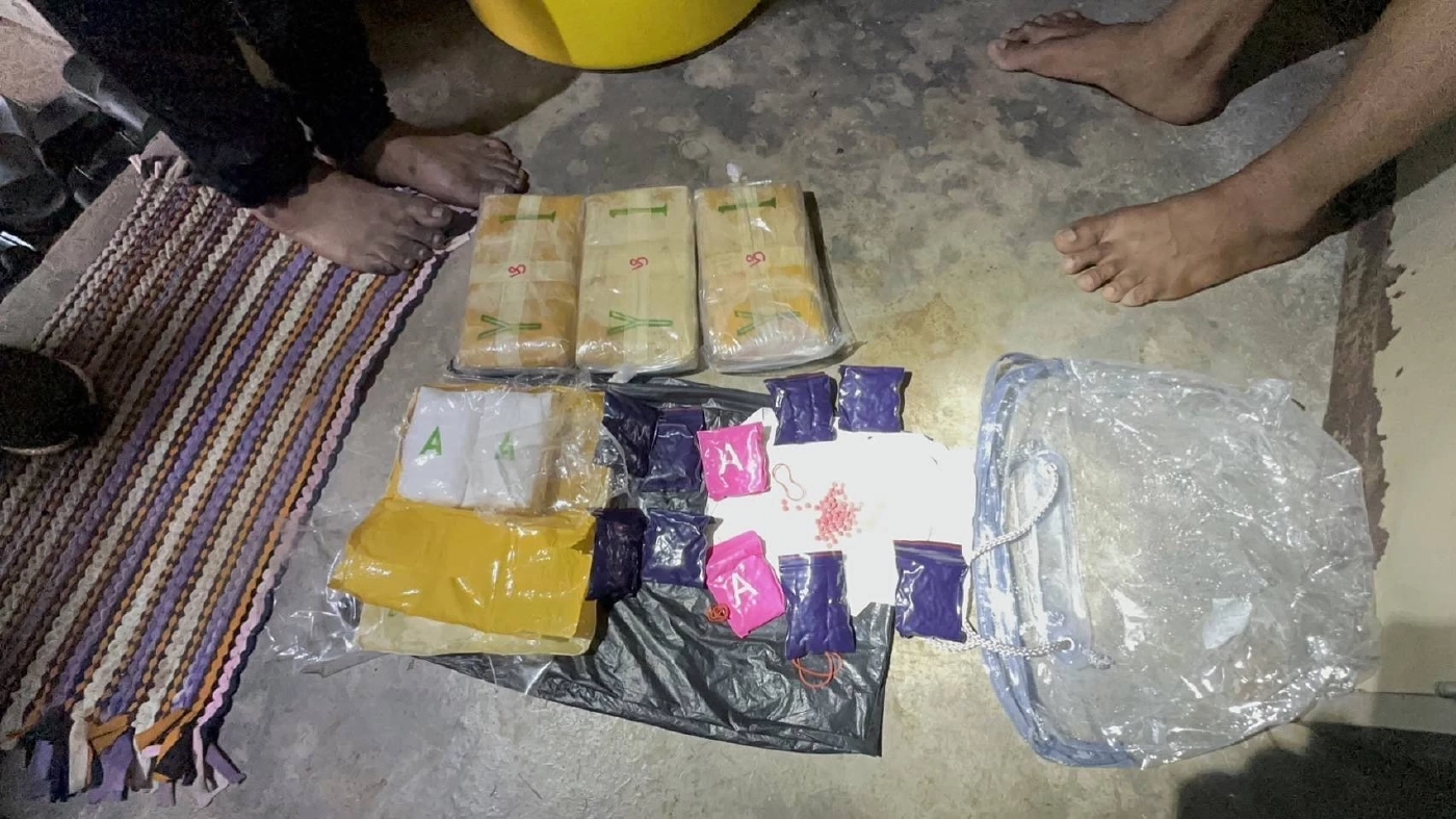 จับแก๊งค้ายาเมืองยะลา พร้อมของกลางยาบ้ากว่า 2 แสนเม็ด