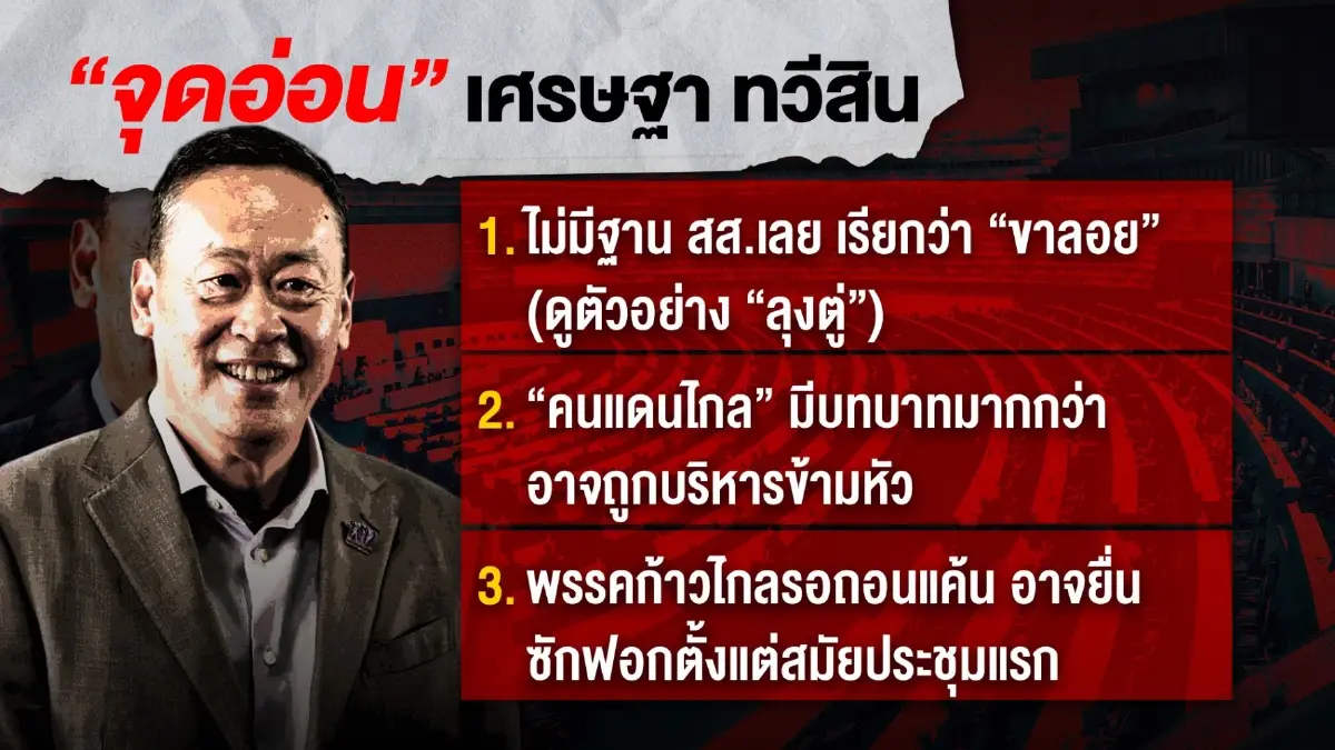 สารพัดปัญหาไล่ล่า “เศรษฐา” ว่าที่นายกฯ คนที่ 30