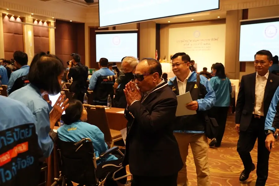 บรรายกาศก่อนการประชุม