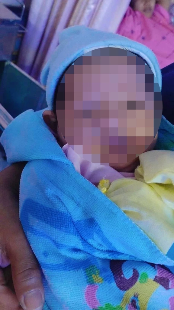 ภ่าพเด็กทารกที่ถูกลักพาตัวไป