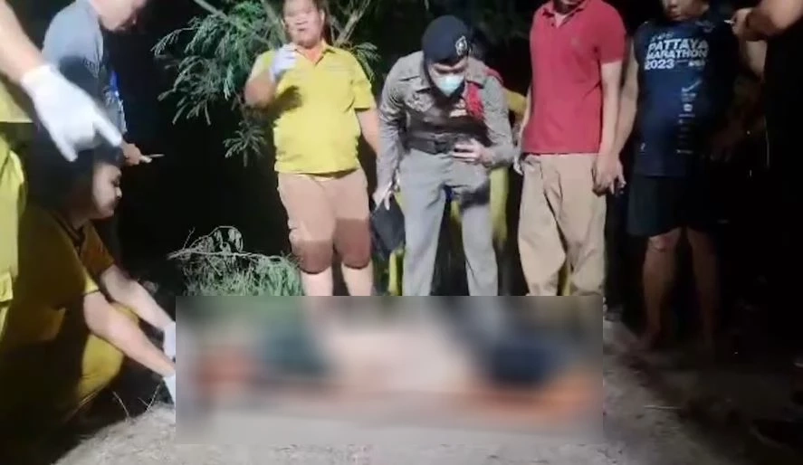 สุดโหด! ฆาตกรรมหนุ่มจีน ผ้าคลุมหัว-ลวดรัดคอ โยนร่างทิ้งบึงมาบยางพร