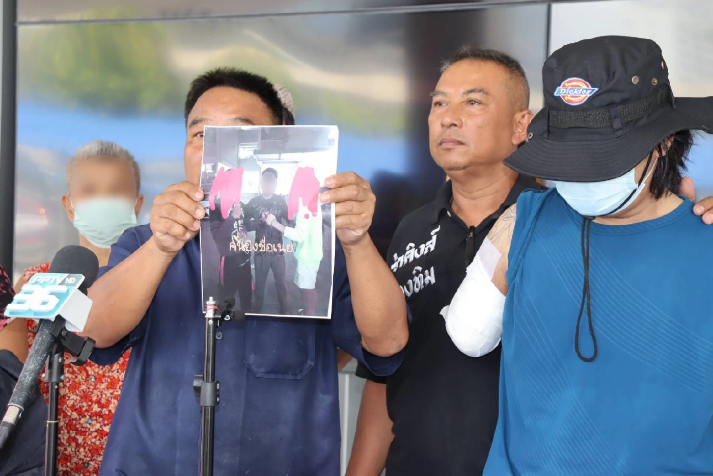 ร้องกองปราบ ลูกชายถูกยิงแขนขาดคดีไม่คืบ คนร้ายยังลอยนวล