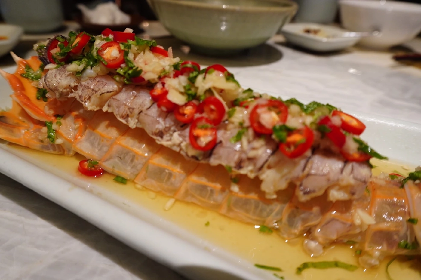 กั้งแช่เหล้าจีน