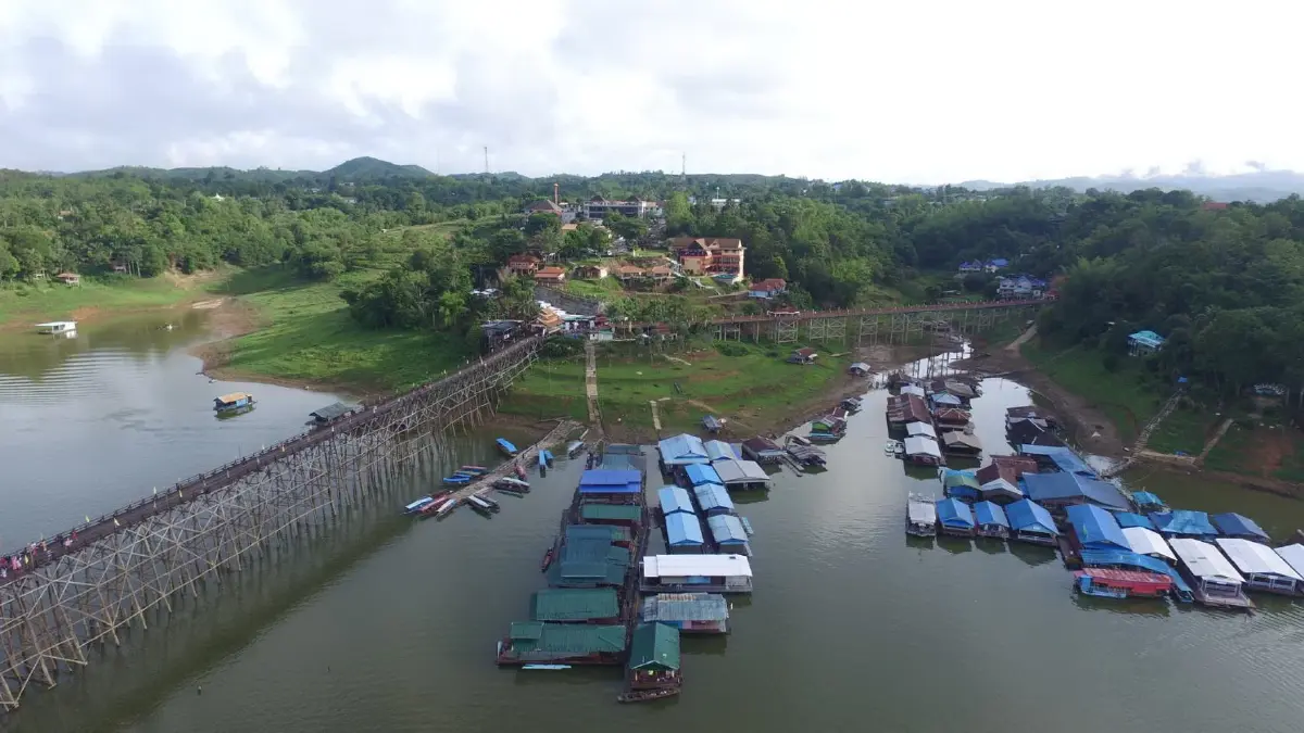 สะพานมอญ อ.สังขละบุรี
