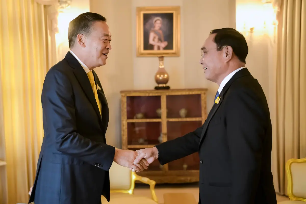 "เศรษฐา" อวย "บิ๊กตู่" เป็นผู้ใหญ่น่าเคารพ พร้อมพาประเทศก้าวข้ามขัดแย้ง