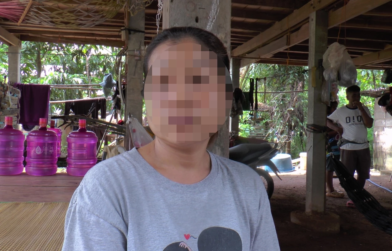 นางสา (นามสมมติ) อายุ 40 ปี แม่ของน้องที่ถูกทำร้าย