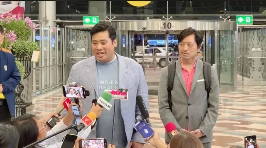 "ท่านอ้น" วัชเรศร วิวัชรวงศ์ โอรสในพระบาทสมเด็จพระเจ้าอยู่หัว เปิดใจต่อสื่อมวลชนก่อนเดินทางกลับสหรัฐอเมริกา