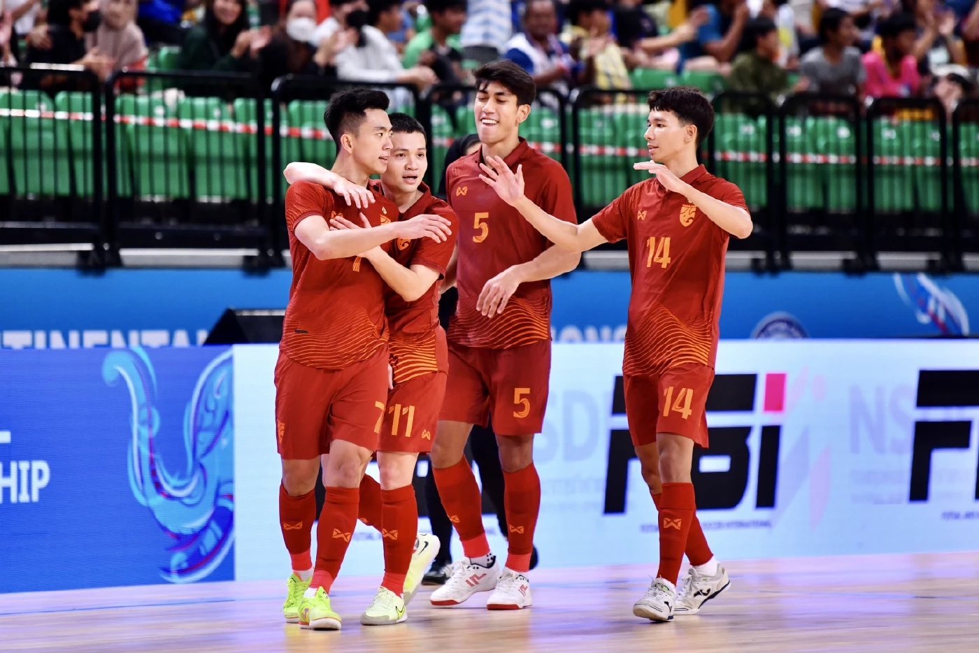 ฟุตซอลไทยถล่มหมู่เกาะโซโลมอน 10-1 ศึกคอนติเนนตัลฯ ลิ่วตัดเชือกดวลอัฟกานิสถาน