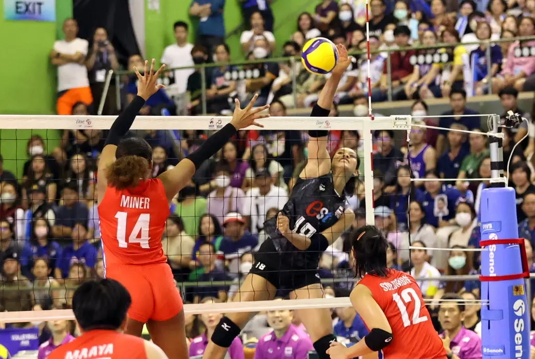 ไทยอัดฟิลิปปินส์ 3 เซตรวด ประเดิมศึกวอลเลย์บอล ซี วี.ลีก สนาม 2