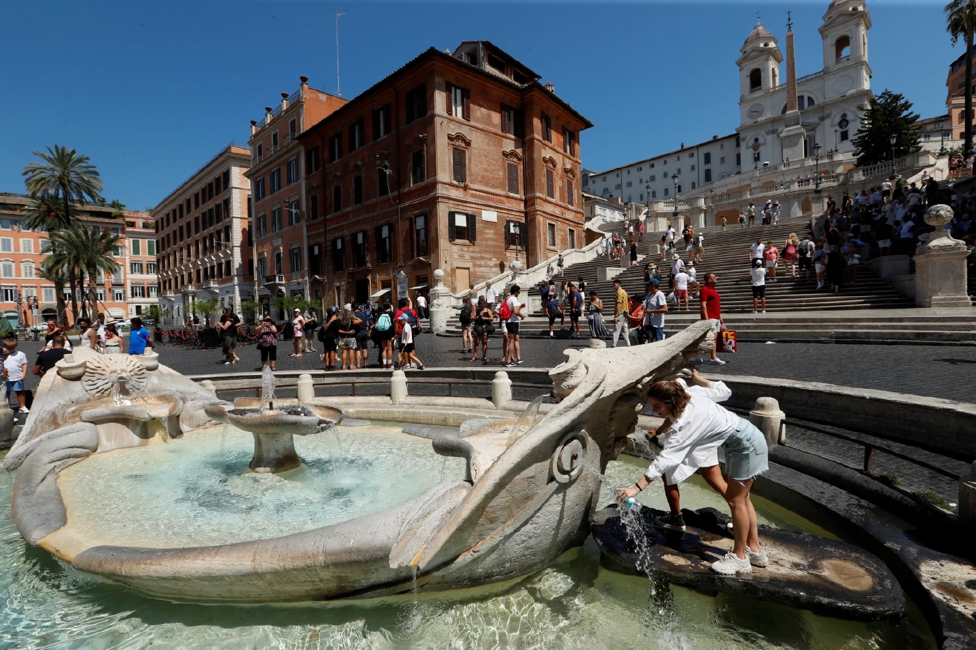 อิตาลีเตือนภัยสูงสุดคลื่นความร้อนรอบใหม่ อุณหภูมิจ่อทะลุ 40 องศา