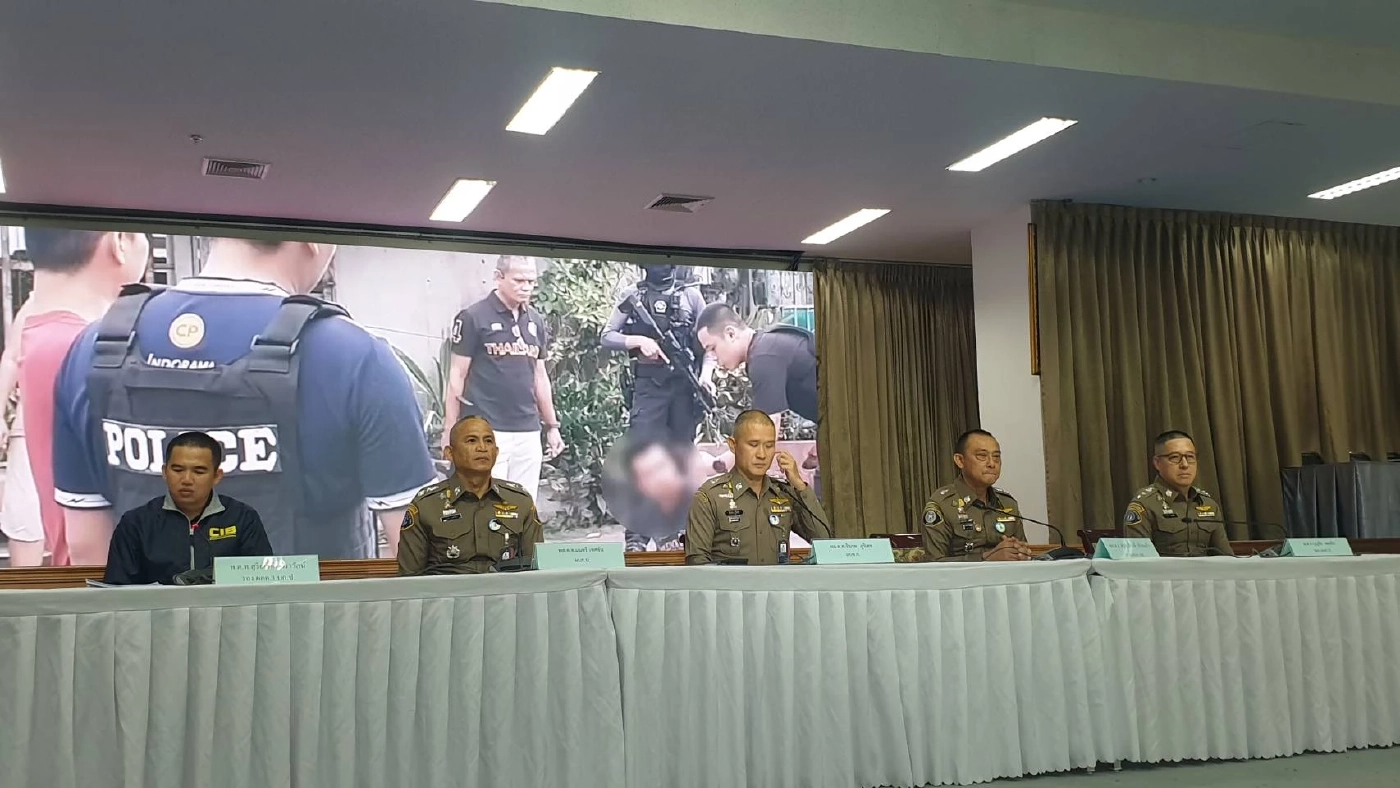 รวบยกแก๊ง 4 ผู้ต้องหายิงรถตำรวจทางหลวง-แจ้งข้อหาหนัก